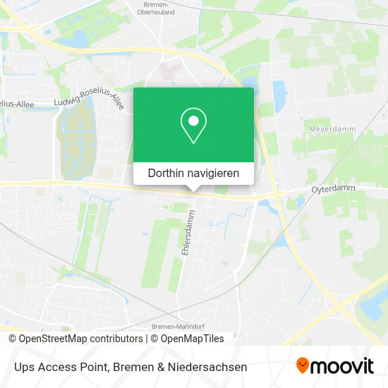 Ups Access Point Karte