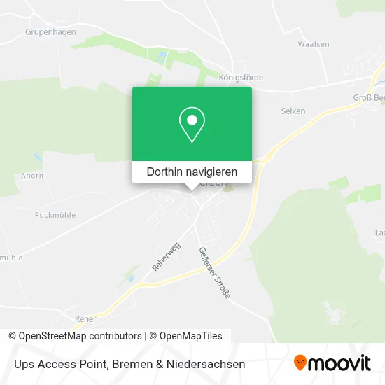 Ups Access Point Karte