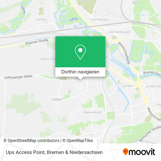Ups Access Point Karte