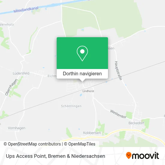 Ups Access Point Karte