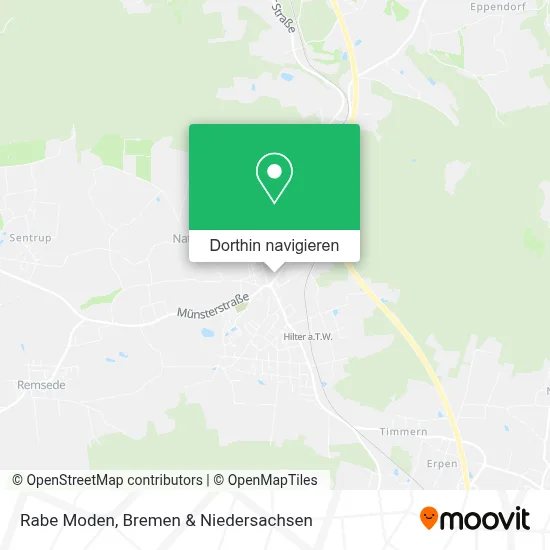 Rabe Moden Karte