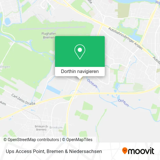 Ups Access Point Karte