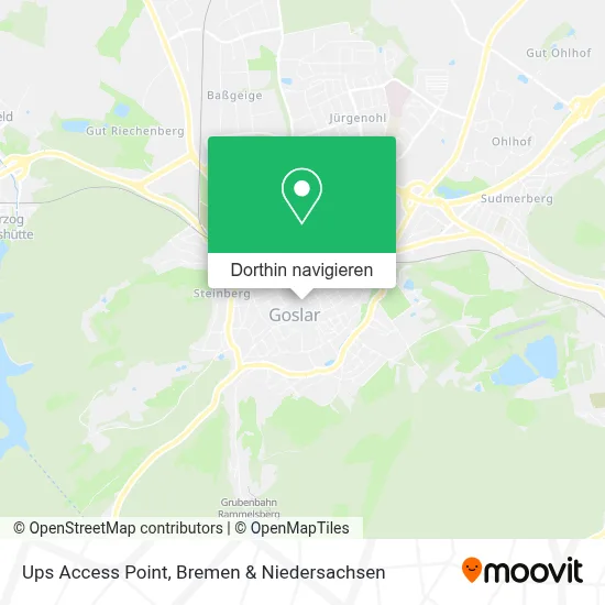 Ups Access Point Karte