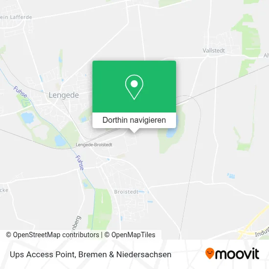Ups Access Point Karte