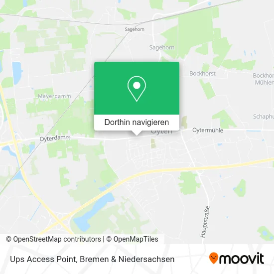 Ups Access Point Karte