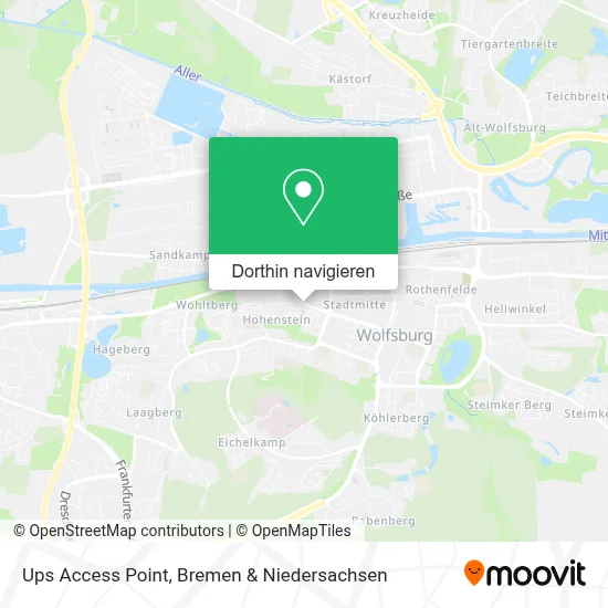 Ups Access Point Karte