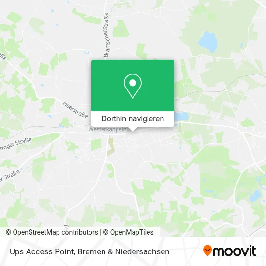Ups Access Point Karte