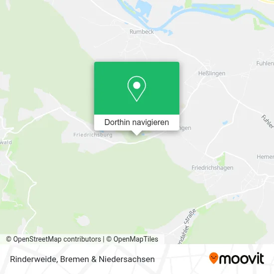 Rinderweide Karte