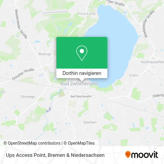 Ups Access Point Karte