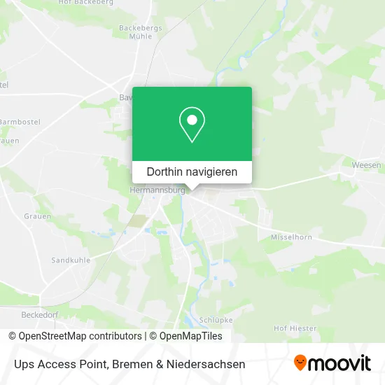 Ups Access Point Karte