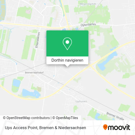 Ups Access Point Karte