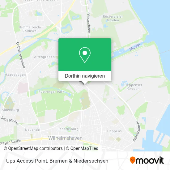 Ups Access Point Karte