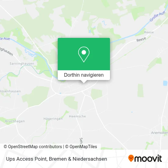 Ups Access Point Karte