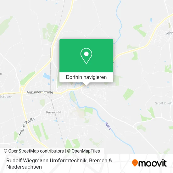 Rudolf Wiegmann Umformtechnik Karte