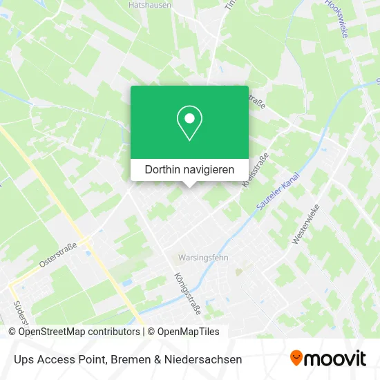 Ups Access Point Karte