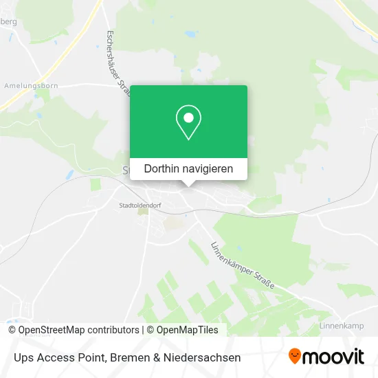 Ups Access Point Karte