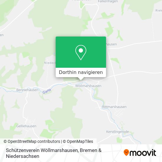 Schützenverein Wöllmarshausen Karte