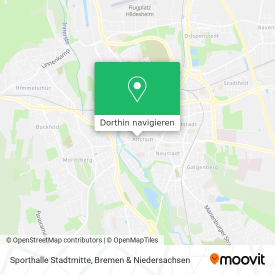 Sporthalle Stadtmitte Karte