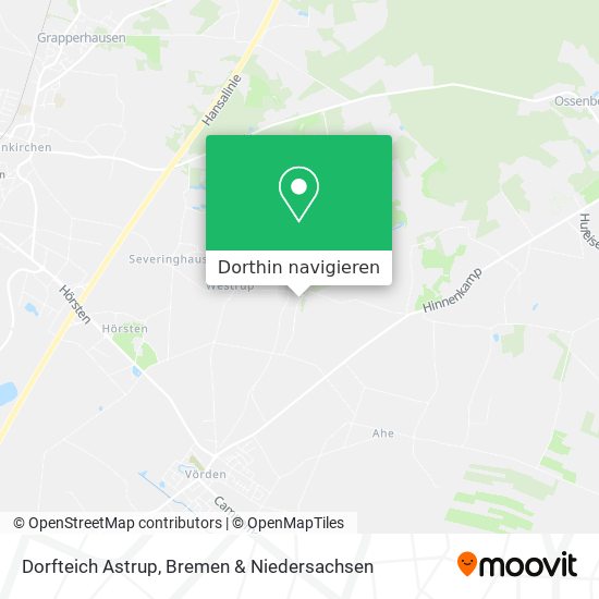 Dorfteich Astrup Karte