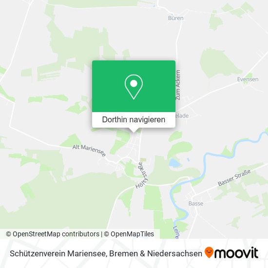 Schützenverein Mariensee Karte