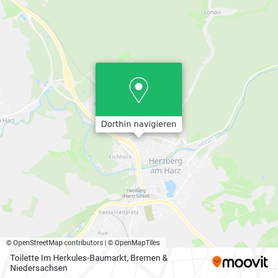 Toilette Im Herkules-Baumarkt Karte