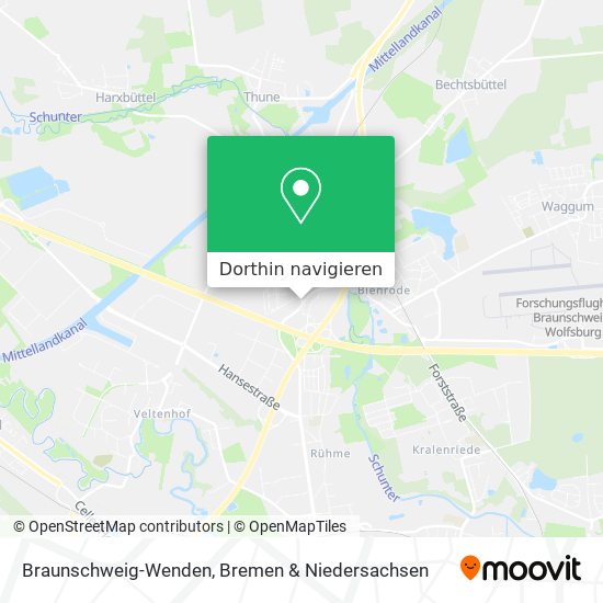 Braunschweig-Wenden Karte
