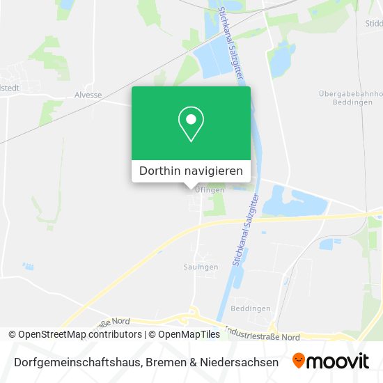Dorfgemeinschaftshaus Karte