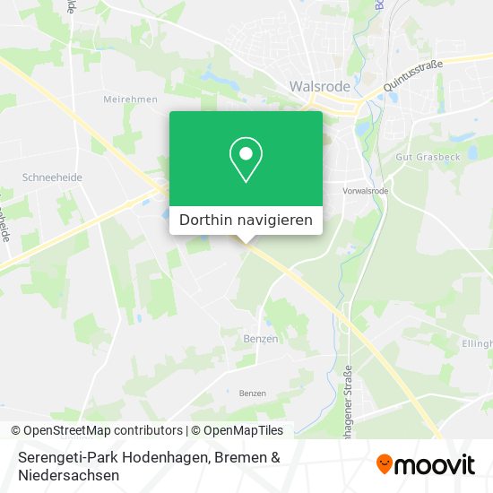 Serengeti-Park Hodenhagen Karte
