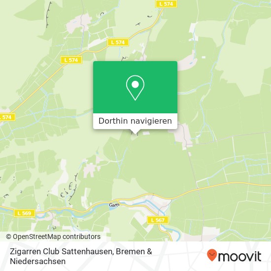 Zigarren Club Sattenhausen Karte