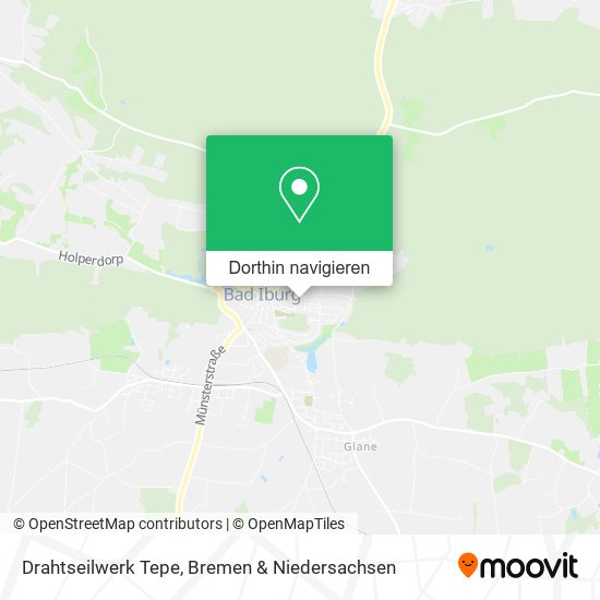 Drahtseilwerk Tepe Karte