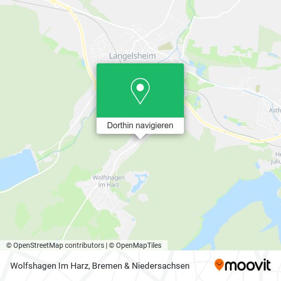 Wolfshagen Im Harz Karte