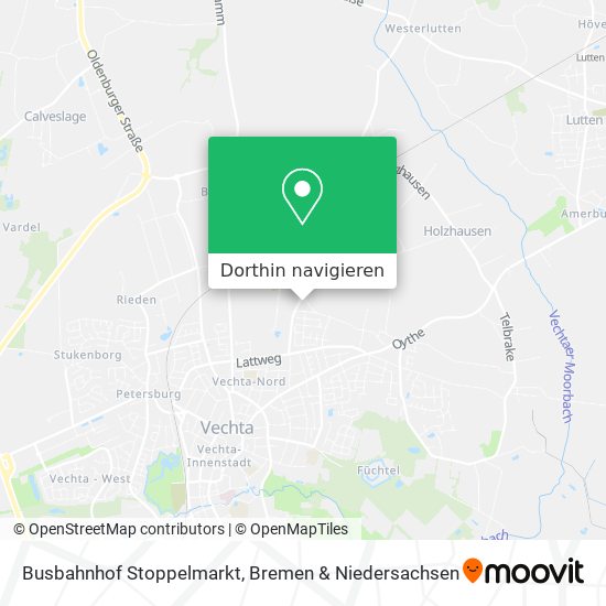 Busbahnhof Stoppelmarkt Karte