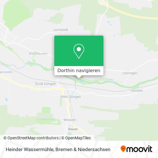 Heinder Wassermühle Karte