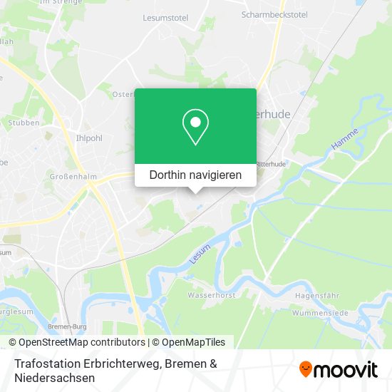 Trafostation Erbrichterweg Karte