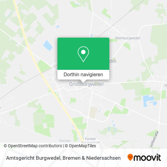 Amtsgericht Burgwedel Karte