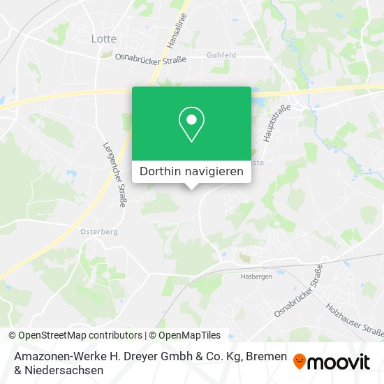 Amazonen-Werke H. Dreyer Gmbh & Co. Kg Karte