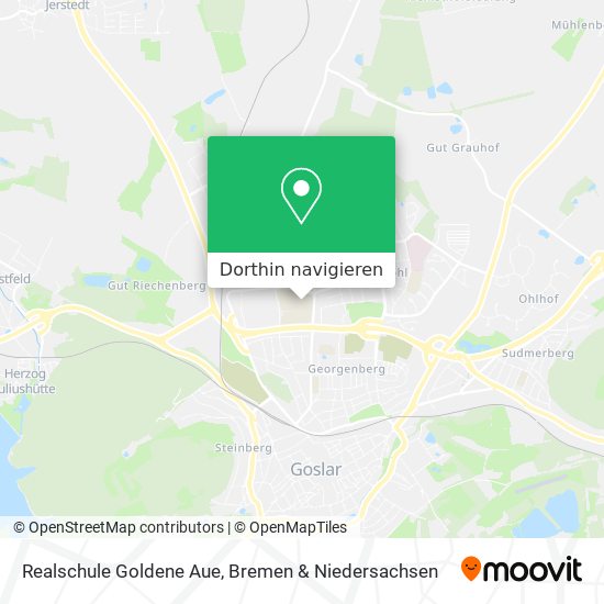 Realschule Goldene Aue Karte