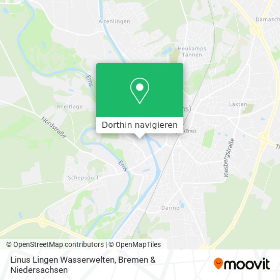 Linus Lingen Wasserwelten Karte