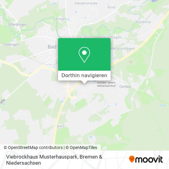Viebrockhaus Musterhauspark Karte