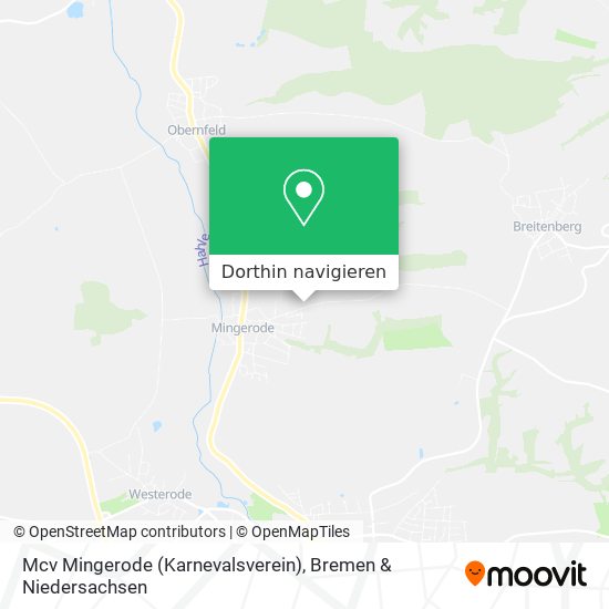 Mcv Mingerode (Karnevalsverein) Karte