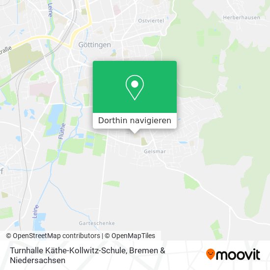 Turnhalle Käthe-Kollwitz-Schule Karte