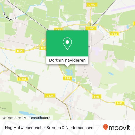 Nsg Hofwiesenteiche Karte