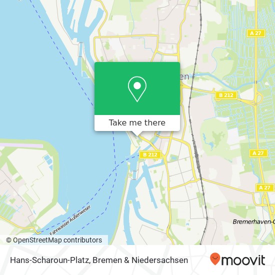 Hans-Scharoun-Platz Karte
