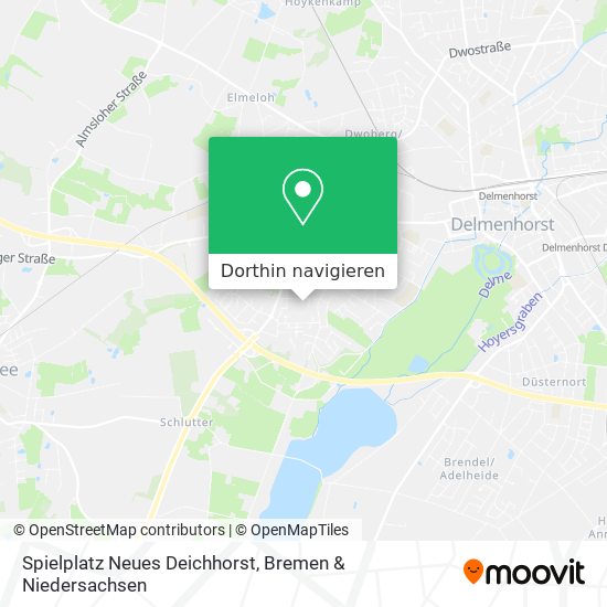 Spielplatz Neues Deichhorst Karte