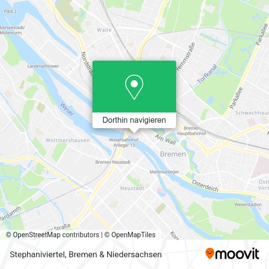 Stephaniviertel Karte