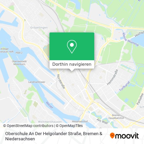 Oberschule An Der Helgolander Straße Karte