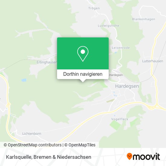 Karlsquelle Karte