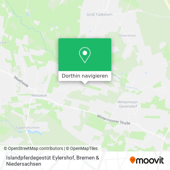 Islandpferdegestüt Eylershof Karte