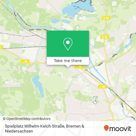 Spielplatz Wilhelm-Kelch-Straße Karte