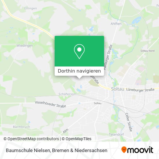 Baumschule Nielsen Karte
